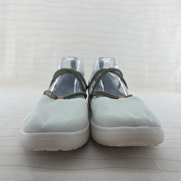 Teva Womens Voya Infinity Straps Light Green Flats Casual Shoes 1106869 Size 10 - Picture 4 of 11